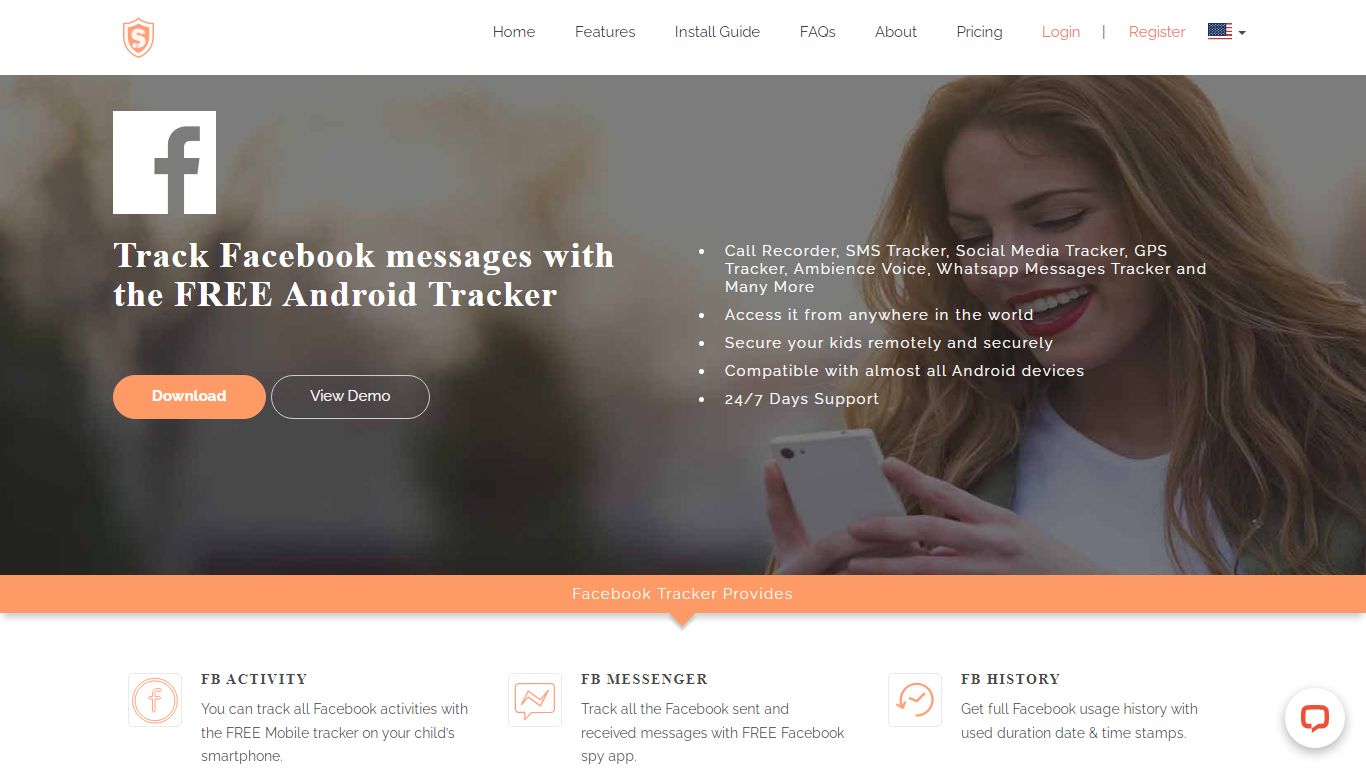 FREE Facebook Tracker | Spy on all Facebook messages online - SpyHuman