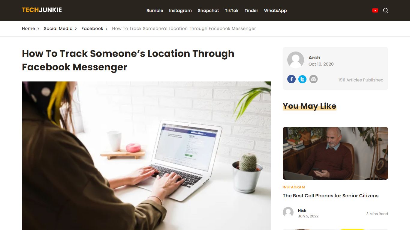 How To Track Someone’s Location Through Facebook Messenger - Tech Junkie